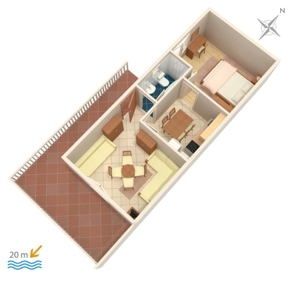 Apartment Milna 2461C Rukavac  Εξωτερικό φωτογραφία